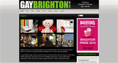 Desktop Screenshot of gaybrighton.co.uk